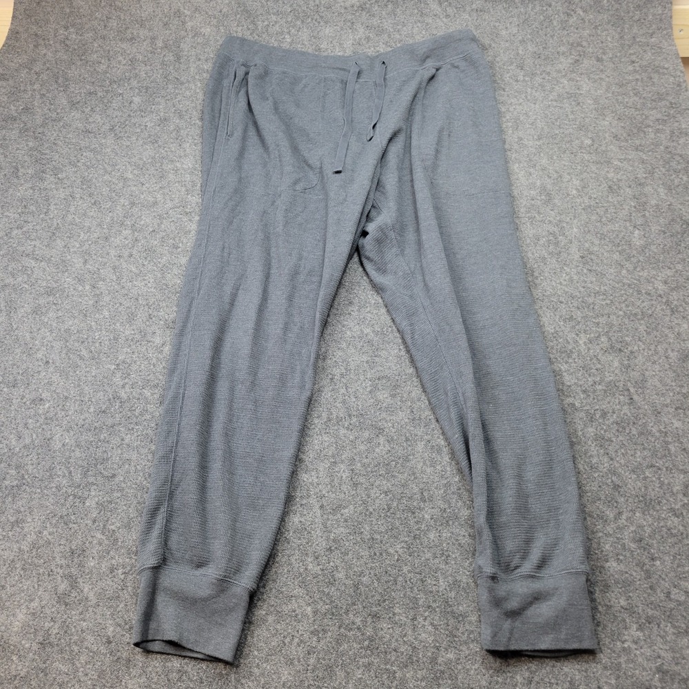 Polo Ralph Lauren Sweatpants Mens 2XL Gray Stretch Comfort Sleepwear Drawstring